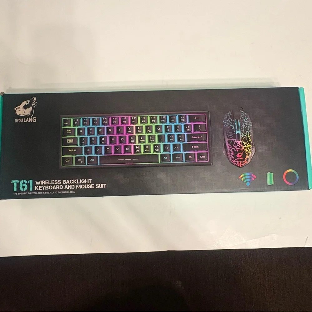 T61 Blue Gaming Keyboard